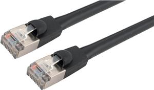 Patchkabel CAT6a RJ45 S/FTP 2m Black