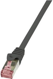 LogiLink PrimeLine - patch cable - 1 m - black