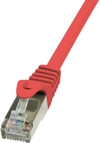 LogiLink PrimeLine - patch cable - 3 m - red