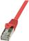 LogiLink PrimeLine - patch cable - 3 m - red