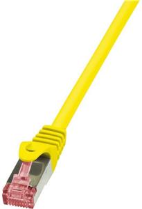 LogiLink PrimeLine - patch cable - 50 cm - yellow