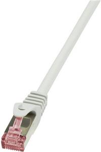 LogiLink PrimeLine - patch cable - 7.5 m - gray