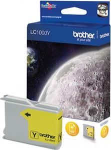 Brother LC1000Y - yellow - original - ink cartridge