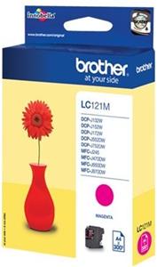 Brother LC121M - magenta - original - ink cartridge