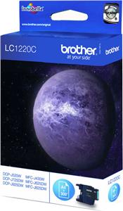 Brother LC1220C - cyan - original - ink cartridge