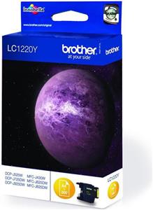 Brother LC1220Y - yellow - original - ink cartridge