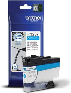 Brother LC3237C - cyan - original - ink cartridge