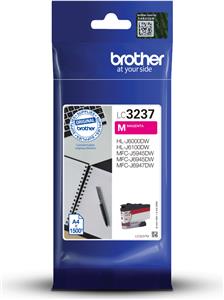 Brother LC3237M - magenta - original - ink cartridge