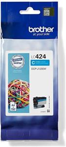 Brother LC424C - cyan - original - ink cartridge