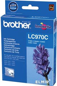 Brother LC970C - cyan - original - ink cartridge