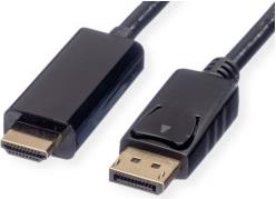 Roline DisplayPort kabel v1.2, DP-DP M/M, 2.0m, crni