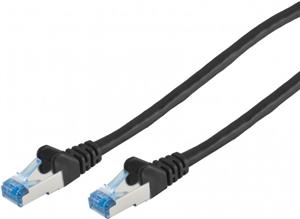 Patchkabel CAT6a RJ45 S/FTP 15m Black