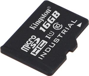 Kingston Industrial - flash memory card - 16 GB - microSDHC UHS-I