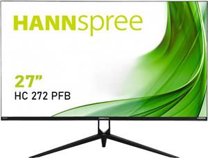 68,6cm/27'' (2560x1440) Hannspree HC272PFB 16:9 4ms HDMI DisplayPort VESA Tilt Speaker WQHD Black