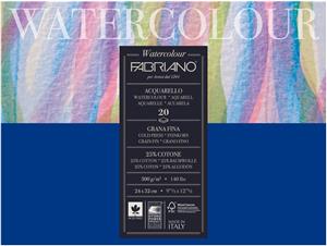 Blok Fabriano watercolor gf 24x32 300g 20L 73612432