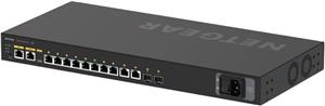 Netgear M4250-10G2F-PoE+ AV Line 10 x GB-LAN (8 PoE+ 125W) + 2 x Gigabit SFP, RackfĂ¤hig