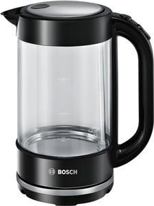 Bosch TWK70B03 Wasserkocher 2.200W 1.7 Liter glas / black