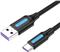 Vention USB 2.0 A Male to C Male 5A Cable 2M Black