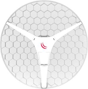 Mikrotik RBLHG-5HPnD-XL-4 pack (LHG XL HP5), 27dBi 5GHz antena, Dual Chain High Power 802.11an, 600MHz CPU, 64MB RAM, 1x LAN, POE, PSU, RouterOS L3