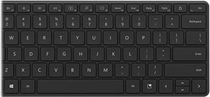 Tipkovnica MICROSOFT Bluetooth Designer Compact Keyboard, crna