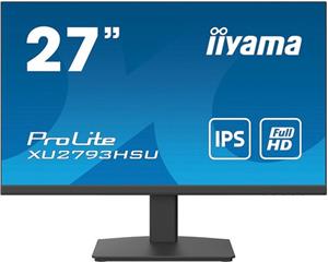 68,5cm/27'' (1920x1080) iiyama ProLite XU2793HSU-B4 16:9 4ms IPS HDMI VGA DisplayPort VESA Speaker Full HD Black