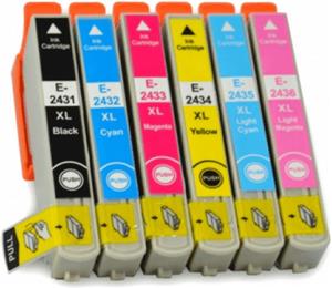 Epson 24XL Multipack - 6-pack - XL - black, yellow, cyan, magenta, light magenta, light cyan - original - ink cartridge