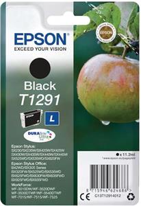 Epson T1291 - L size - black - original - ink cartridge