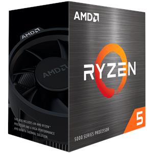 Procesor AMD Ryzen 5 5500 6C/12T 3.6 GHz (4.2 GHz) AM4 19MB Cache 65W Box Wraith Stealth PN: 100-100000457BOX