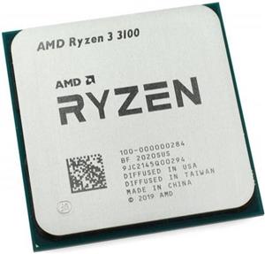 AMD Ryzen 3 3100 tray (4x 3.6 GHz) 16MB Sockel AM4 ohne LĂĽfter