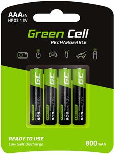 Green Cell AAA HR03 800 mAh (4szt.)