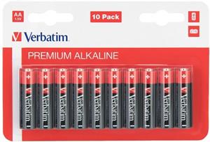 Verbatim Alkaline Power AA - 10 pcs