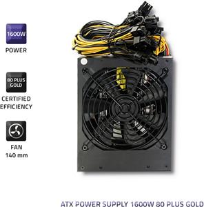 Qoltec Gaming Miner 1600W Gold