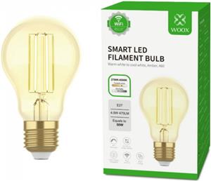 WOOX R5137 Smart Retro WiFi LED 4.9W Filament E27 A60