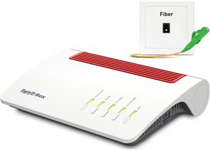 AVM Fritz! Box 5590 Fiber WLAN Router - Router - Wifi-6