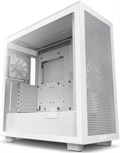 NZXT H7 Flow, MidiTower mit Tempered Glass - white 