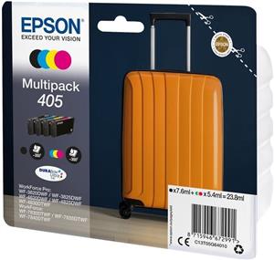 Epson 405 - 4-pack - black, yellow, cyan, magenta - original - ink cartridge