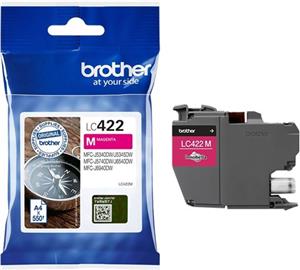 Brother LC422M - magenta - original - ink cartridge