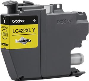 Brother LC422XLY - High Yield - yellow - original - ink cartridge