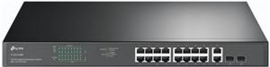 TP-Link JetStream TL-SG1218MP - V1 - switch - 18 ports - rack-mountable