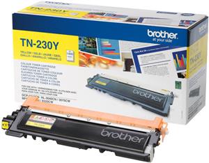 Brother TN230Y - yellow - original - toner cartridge