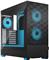 Fractal Design Pop Air RGB Cyan Core mit Seitenfenster blau