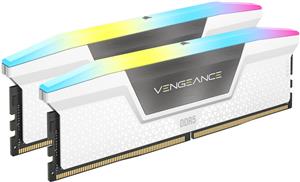 Corsair Vengeance RGB 32GB DDR5 5200, C40, (2x16GB), CMH32GX5M2B5200C40W