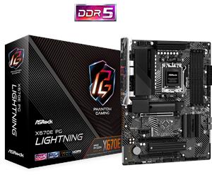 Matična ploča ASROCK X670E PG Lightning, AMD X670, DDR5, ATX, s. AM5