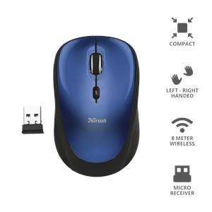 Trust wireless mouse Yvi - blue