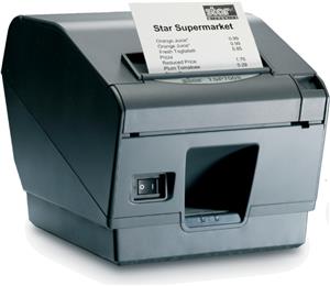 Star TSP743UII-24 (+PS), 8 dots/mm (203 dpi), rezač, USB, crni