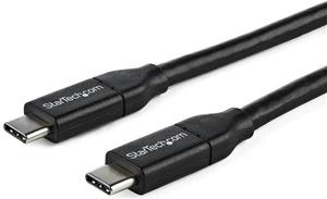 StarTech.com USB C To USB C Cable - 3 ft / 1m - USB-IF Certified - 5A PD - USB 2.0 - USB Type C Charging Cable - USB C Fast Charge Cable (USB2C5C1M) - USB-C cable - 1 m