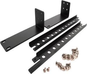 StarTech.com Rackmount Brackets - 1U Rack Mount - KVM Switch Brackets - SV431 Series - Rack Mount Rails (SV431RACK) - rack bracket kit - 1U