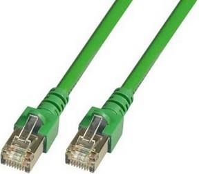 SF/UTP prespojni kabel Cat.5e PVC CCA AWG26, zeleni, 2,0 m