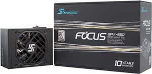 650W Seasonic FOCUS-SPX-650 80+Platinum