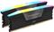 CORSAIR Vengeance RGB - DDR5 - kit - 32 GB: 2 x 16 GB - DIMM 288-pin - 7200 MHz / PC5-57600 - unbuffered